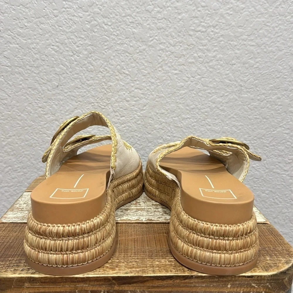 Dolce Vita Wanika Platform Sandals In Sand Size 10
